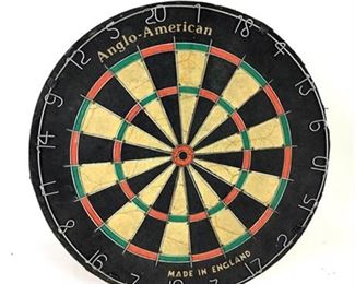 Lot 220
Classic Regulation Dartboard - Made In England / Anglo - American