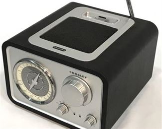 Lot 241
Crosley iSolo Radio / iPod - CR3009A-BK (Black)