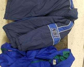Nike reversible jacket $7, champion wind breaker $5