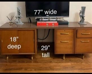 Mid century modern credenza