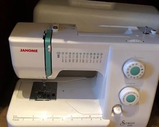 Janome Sewist 500 sewing machine. Not shown: fabric & a few sewing notions