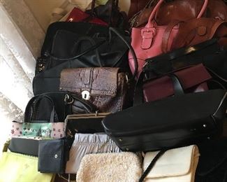 Dozens of purses
