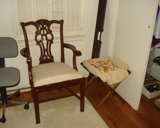 Chippendale arm chair