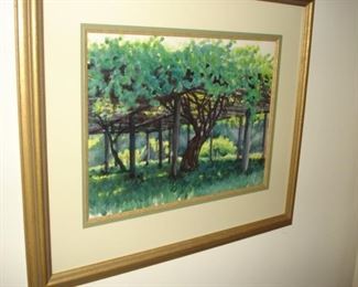 Watercolor, by M. Minah , 25x22