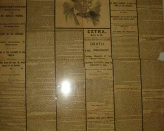 Newspaper , New York Herald, death of LIncoln