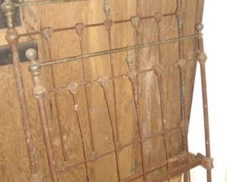 Brass & iron single bed