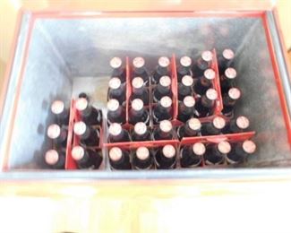 Coca-Cola Ice chest fully restored with new hardware.