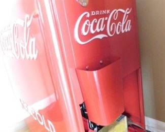 Coca-Cola Ice chest fully restored with new hardware.