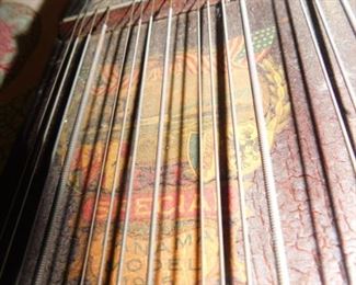 Panama Model 1915 Mandolin-Guitar has damage on back