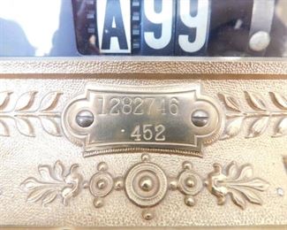 National Cash register Model 452 serial 1282746. Fully restored