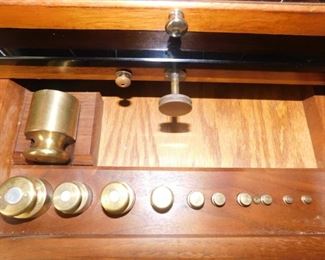 SARGENT Vintage Christain Becker Inc Chainomatic scales