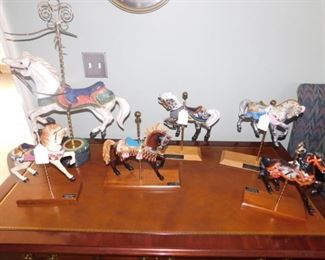 PJ's Carousel Collection Carousel horse figurines