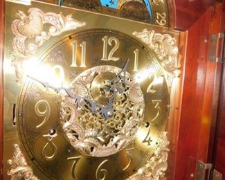 Ridgeway Grandfather Clock 8 foot 8 inches
