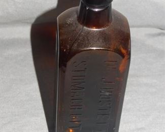 D J Hostetter Bitters bottle