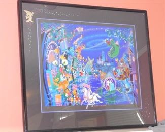 Melanie Taylor kent 174/600 1992 Disney Main Street electrical parade print