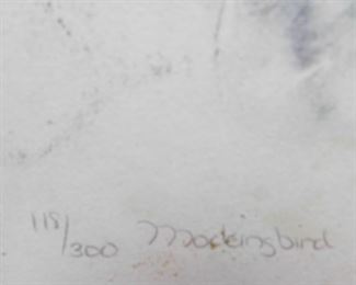 Rosamond Mockingbird Print 118/300