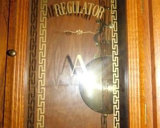 Regulator Oak wall clock