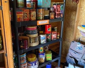 tons of tins!