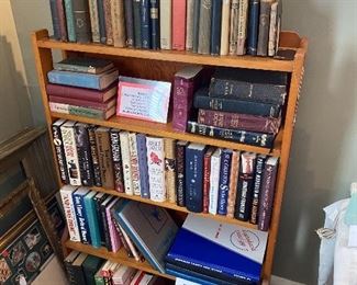 books and book case