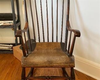 antique rocking chair