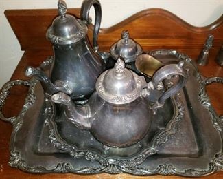 Vintage Silver Tea Service