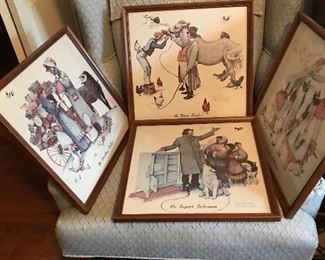 Precious Norman Rockwell prints