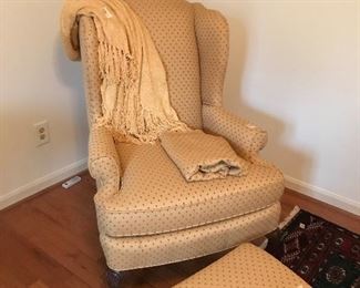 Great condition and very comfortable wing chair