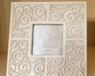 #41 - Lenox Pearled frame - $12.50