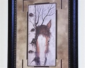 #77 - FABULOUS Horse art - $145