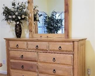 #9 - Matching dresser and mirror - $185