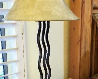 #17  Metal lamp - $45 (There are 2 lamps and 2 night stands)