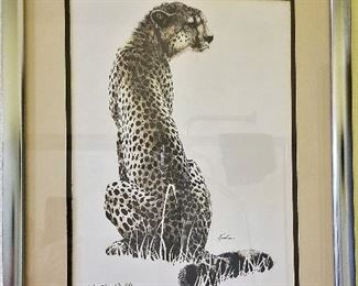 #83 - Leopard art - $45