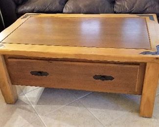 #4 -  Lift top table with storage - $195