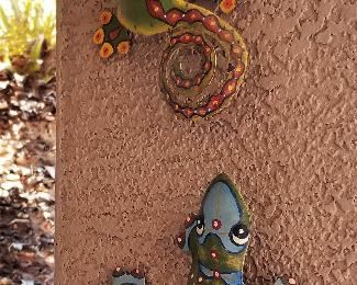 #124 Colorful Geckos - $12.50 each