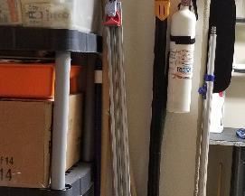 #132 Homelite electric pole saw with manual -  $59