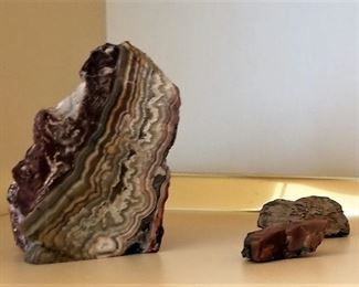 #134 Petrified rock - $25  small rocks $3 each