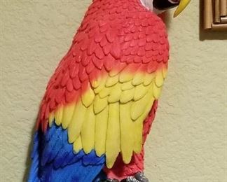 #55 - Colorful parrot 29 inches long - $52