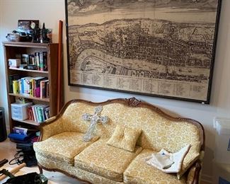 a nice French style sofa