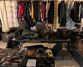 tools and outdoor wear
