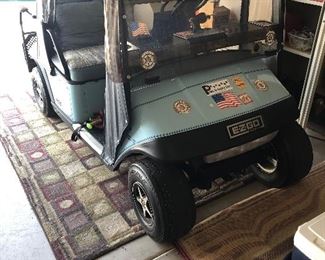 Great Golf Cart with an extra seat in the back
