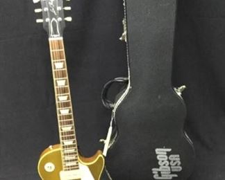 GGG012 Gibson Les Paul Gold Top with P-90 Pickups