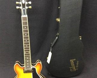 GGG034 Gibson ES-339 Ice Tea Sunburst Guitar & Hard Case