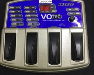 GGG086 DOD VOTec Vocal Processor