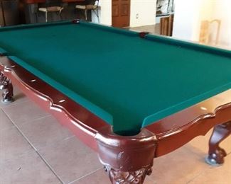 Regulation size custom made Pool Table 