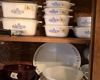 More Corelle (SOLD) and Corningware, Marcrest