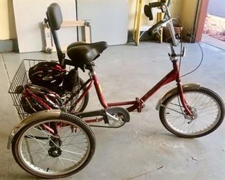 N.Y.C. Worksman 1898 Tricycle