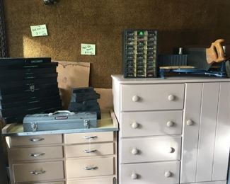 Tool cases and cabinets for tools