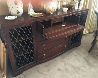 Stunning buffet/sideboard with fold down drawer for writing