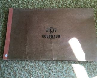 Vintage Atlas of Coloado