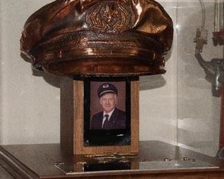   Bronze Airline Pilot's hat